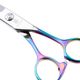 Jargem Multicolor Straight Scissors 7,5" - Rainbow Coated Grooming Shears