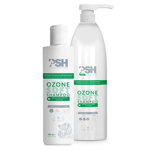 PSH Ozone Soft Shampoo - dermatologiczny szampon dla psa i kota, w łagodnym przebiegu chorób skóry