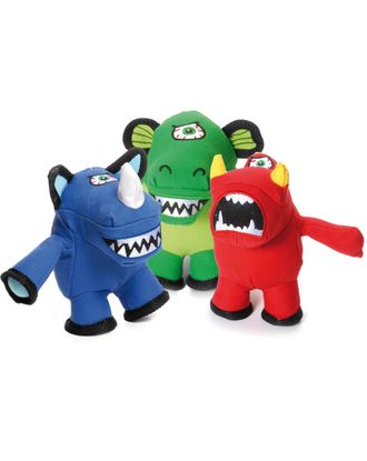 Record Monster Gang 18cm - pluszowa zabawka dla psa, zabawny potwór
