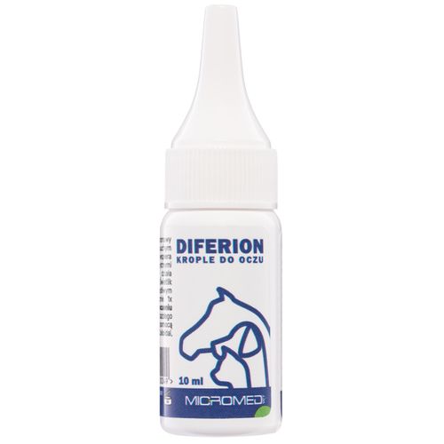 Micromed Vet Diferion 10ml - antybakteryjne krople do oczu dla psa i kota