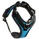 Julius-K9 IDC Longwalk Light Harness Aquamarine - lekkie szelki trekkingowe dla psa, z kieszonką na GPS, błękitne