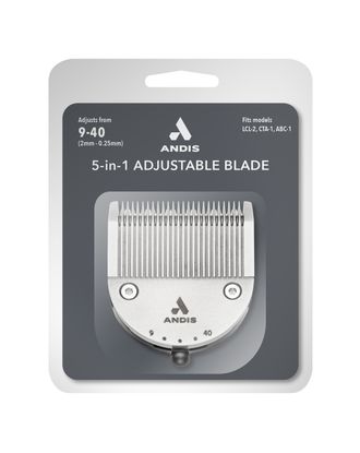 Andis 5-in-1 Adjustable Blade for pet clippers