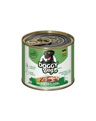 Doggy Dog Venison & Poultry - bezzbożowa mokra karma dla psa, z dziczyzną i drobiem - 200g