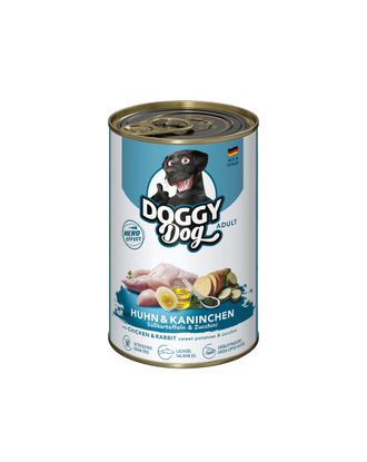 Doggy Dog Chicken & Rabbit - bezzbożowa mokra karma dla psa, kurczakiem i królikiem - 400g