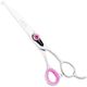Kenchii Love Curved Safety Scissors 6,5" - bezpieczne nożyczki groomerskie z ergonomicznym uchwytem, gięte