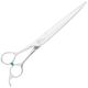 Geib Super Gator Left Curved Scissors 8,5" - nożyczki groomerskie gięte, ze stali potrójnie hartowanej, leworęczne