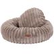 Biglo Cobe Donut Mocca - Soft, Fluffy and Anti-stress Donut Dog Bed, Brownish Grey