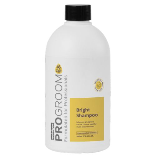 ProGroom Bright Shampoo 500ml - szampon podkreślający kolor sierści, koncentrat 1:6