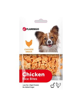 Flamingo Chicken Rice Bites 85g