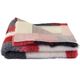 Blovi DryBed VetBed A+ - Non-Slip Pet Bed, Red Checkered (Patchwork)