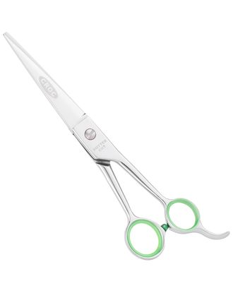 Geib Crocodile Straight Scissor - profesjonalne nożyczki groomerskie proste z cienkimi ostrzami i mikroszlifem, stal japońska