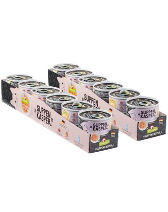 GranataPet Suppenkasper Salmon & Poultry - zupa dla kota, łosoś i drób - 24x 70g