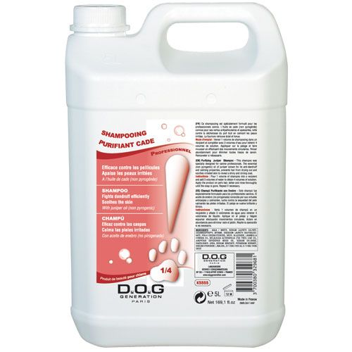 Dog Generation Purifying Shampoo 5L - przeciwłupieżowy szampon dla psów, koncentrat 1:4