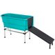 Blovi Booster Pet Tub - Comfortable Pet Bath Tub With Ramp 124,5x69, 5x90cm