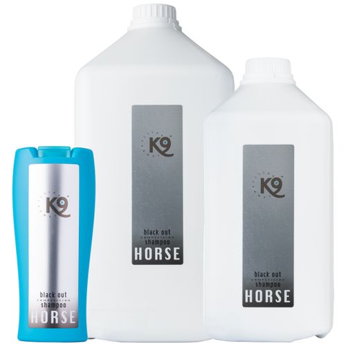 K9 Horse Black Out Shampoo - szampon dla koni, do ciemnej i czarnej sierści, koncentrat 1:10
