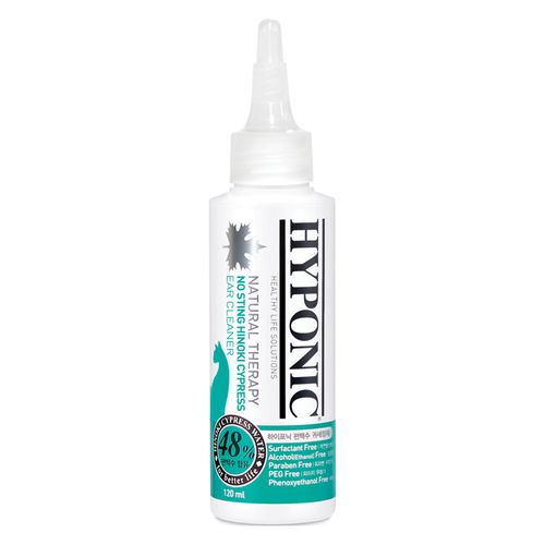 Hyponic No Sting Hinoki Cypress Ear Cleaner for Cats 120ml - płyn do czyszczenia uszu kota, z cyprysikiem tępołuskowym