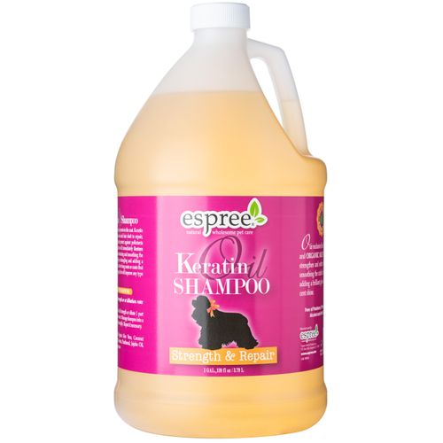 Espree Keratin Oil Shampoo -  keratynowy nawilżająco-wygładzający szampon dla psa, koncentrat 1:8
