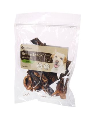 Flamingo Nature Snack Lamb Lung 200g - naturalne przysmaki dla psa, płuca jagnięce