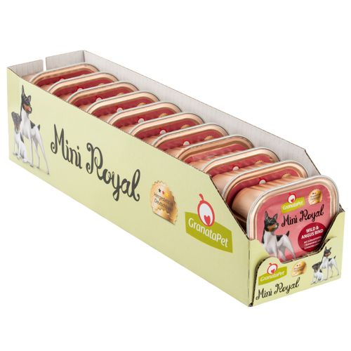 GranataPet Mini Royal Venison & Angus Beef - bezzbożowa mokra karma dla psów małych ras, dziczyzna i wołowina