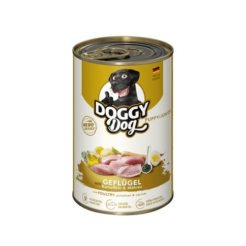 Doggy Dog Poultry Puppy/Junior - bezzbożowa mokra karma dla szczeniaka, z drobiem
