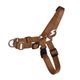 Dashi Solid Front Harness Brown - szelki norweskie dla psa, no-pull, brązowe