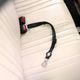 Dashi Solid Black Seat Belt - smycz do auta, pasy dla psa