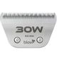 Blovi Prime Line Blade No. 30W - Professional Wide Japanese Steel Clipper Blade for Dogs, Snap-On, 0.5mm