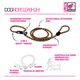 Kiwi Walker Rope Lead 150cm - 2w1 regulowana, zaciskowa smycz i obroża dla psów