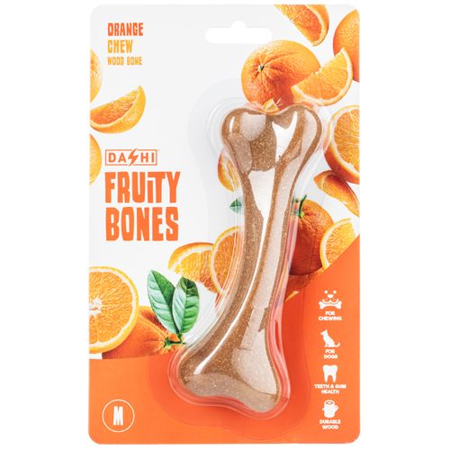 Dashi Fruity Bone Orange - gryzak dla psa, z aromatem pomarańczowym