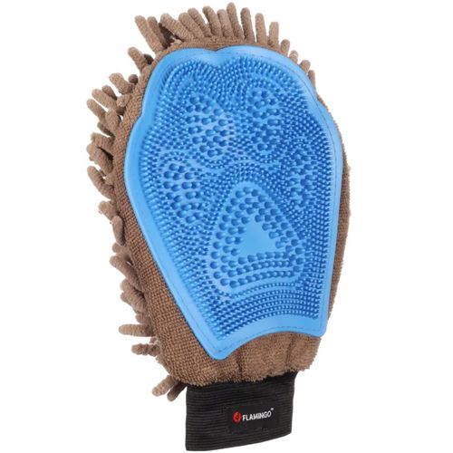 Flamingo Combi Glove - rękawica do sierści, do wyczesywania i osuszania