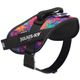 Julius-K9 IDC Powerharness Vibe - szelki dla psa, z odblaskami, wzór w palmy