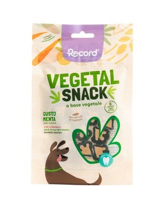 Record Vegetal Snack with Mint 75g - wege przysmaki dla psa, niskokaloryczne, mięta