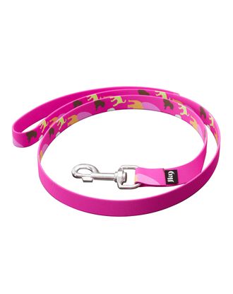 Julius-K9 MoreColor Basic Leash Dogz 120cm - smycz dla psa, taśmowa, wzór w pieski