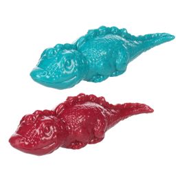 Flamingo Iguana Dog Toy 26cm - gumowa jaszczurka na przysmaki dla psa