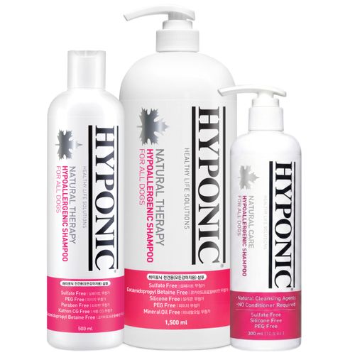 Hyponic Hypoallergenic Shampoo for Dogs - hipoalergiczny szampon dla psa, do wszystkich rodzajów sierści