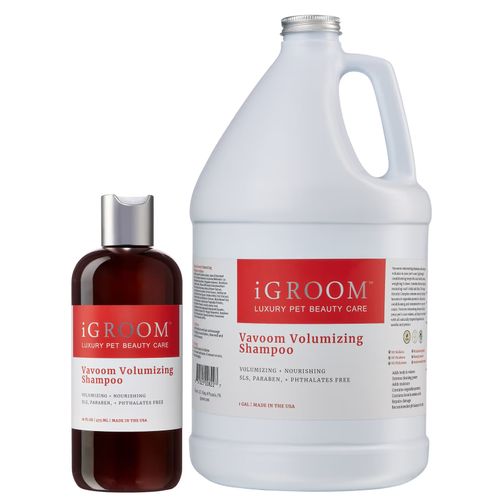 iGroom Vavoom Volumizing Shampoo - profesjonalny szampon dla psa i kota, dodający objętości, koncentrat 1:8