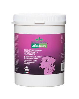 Baldecchi Restructuring Volumising Conditioning Cream - maska restrukturyzująca, nadająca objętość, z kolagenem, keratyną, prowit. B5, koncentrat - 1L