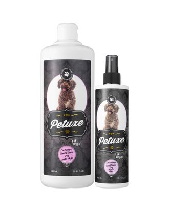 Petuxe Texturizing Conditioner - wegańska odżywka teksturyzująca dla ras psów z kręconym włosem