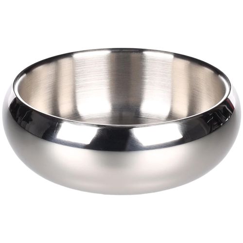 Flamingo Muna Inox Steel Bowl - stalowa miska dla psa i kota, z podwójną ścianką