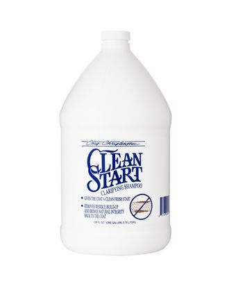 Chris Christensen Clean Start - szampon oczyszczająco-odtłuszczający do bardzo brudnej sierści psa i kota - 3,8L