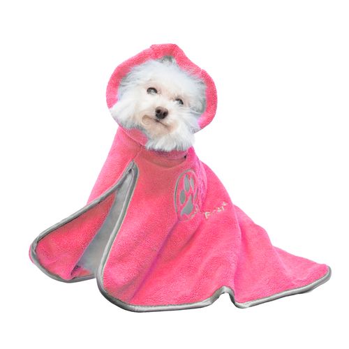 Show Tech Dry Dude Candy Pink - szlafrok/ręcznik szybkoschnący z mikrofibry, cukierkowy róż