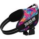 Julius-K9 Power & More Harness Vibe - dog harness with an adaptive leash ring, palm trees pattern