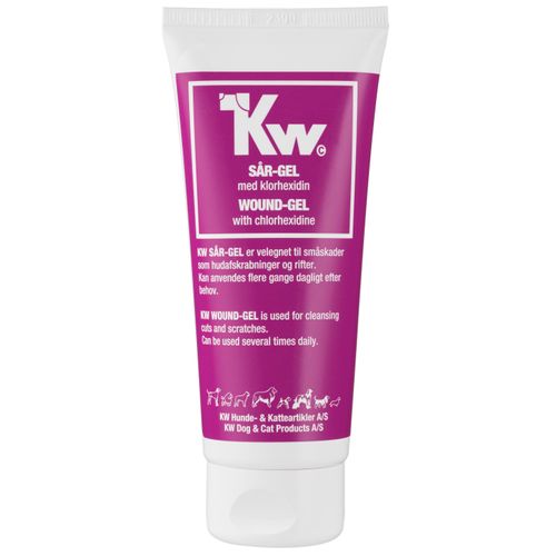 KW Wound Gel 100ml - żel z chlorhexydyną na drobne skaleczenia i rany u psa i kota