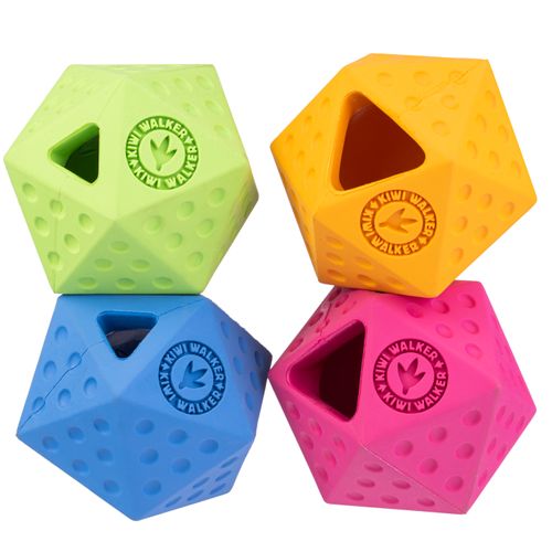 Kiwi Walker Let's Play Icosaball Mini - geometryczna zabawka na smakołyki dla psa