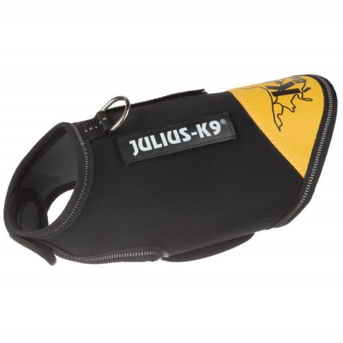 Julius-K9 IDC Noeprene Dog Clothes Yellow - neoprenowa kurtka dla psa, czarna z żółtym