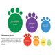 PAWZ - gumowe buty dla psa, rozmiar XS, 12szt.