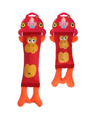 Holland Hozies Jefrey Jungle - zabawka dla psa z węża strażackiego, małpa z piszczałką
