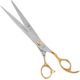 Special One Golden Elitte Straight Scissors 8.5" - nożyczki offsetowe proste, z długimi ostrzami