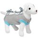 Biglo Pet Recovery Suit Grey - Post Surgical Dog & Cat Clothing