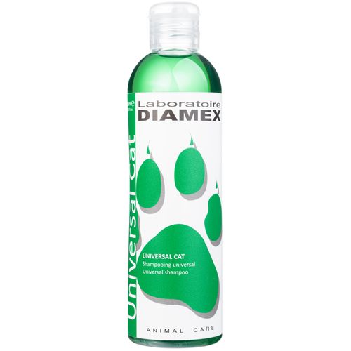Diamex Universal Cat Shampoo - szampon dla kota, z olejem ze słodkich migdałów, koncentrat 1:8